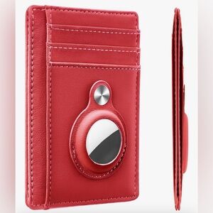 One Sleek Unisex RFID Card Holder with Tracker Slot